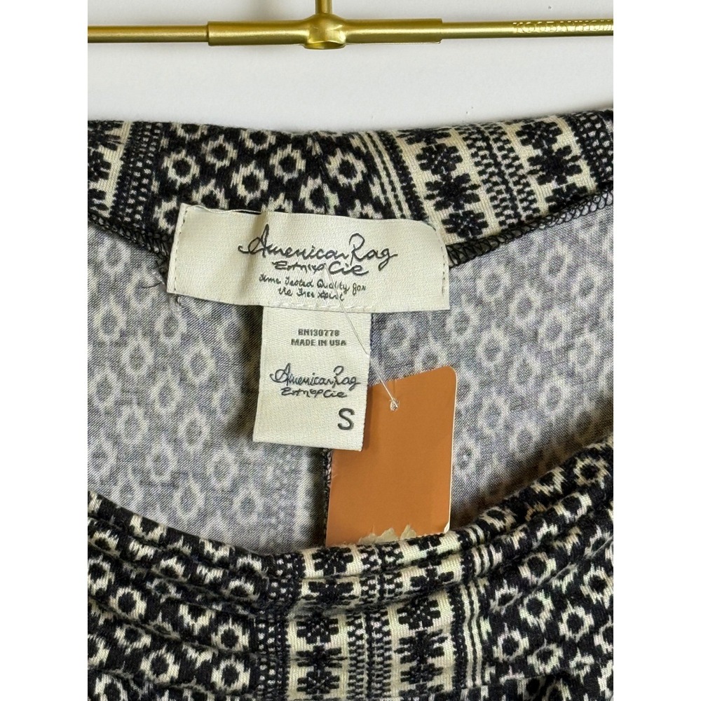 American Rag Ethnic Chic Maxi Skirt Geometric Print High Waist Size S - Picture 7 of 9